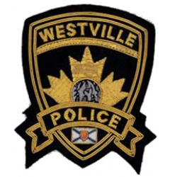 Westville Police Embroidered Blazer Badge