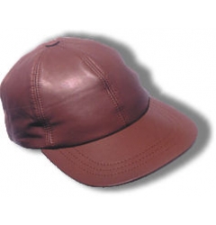 Leather Field Cap