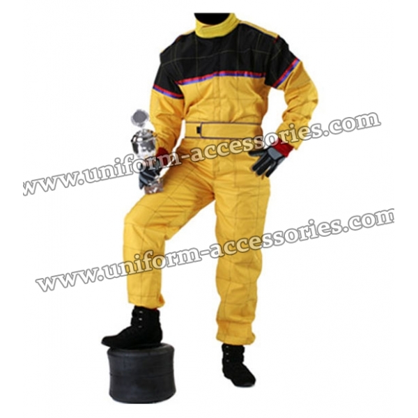 Speed Kartoverall - Schwarz/weiß - Kart Hobby Over Produktbild-Vorschau 5