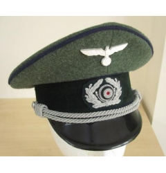 German Army Officer Visor Cap