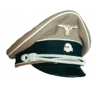 German Waffen SS Officer Visor Cap